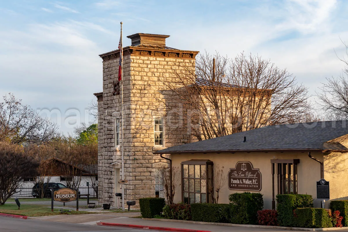 Hood County Jail Museum In Granbury, Texas A4-28674