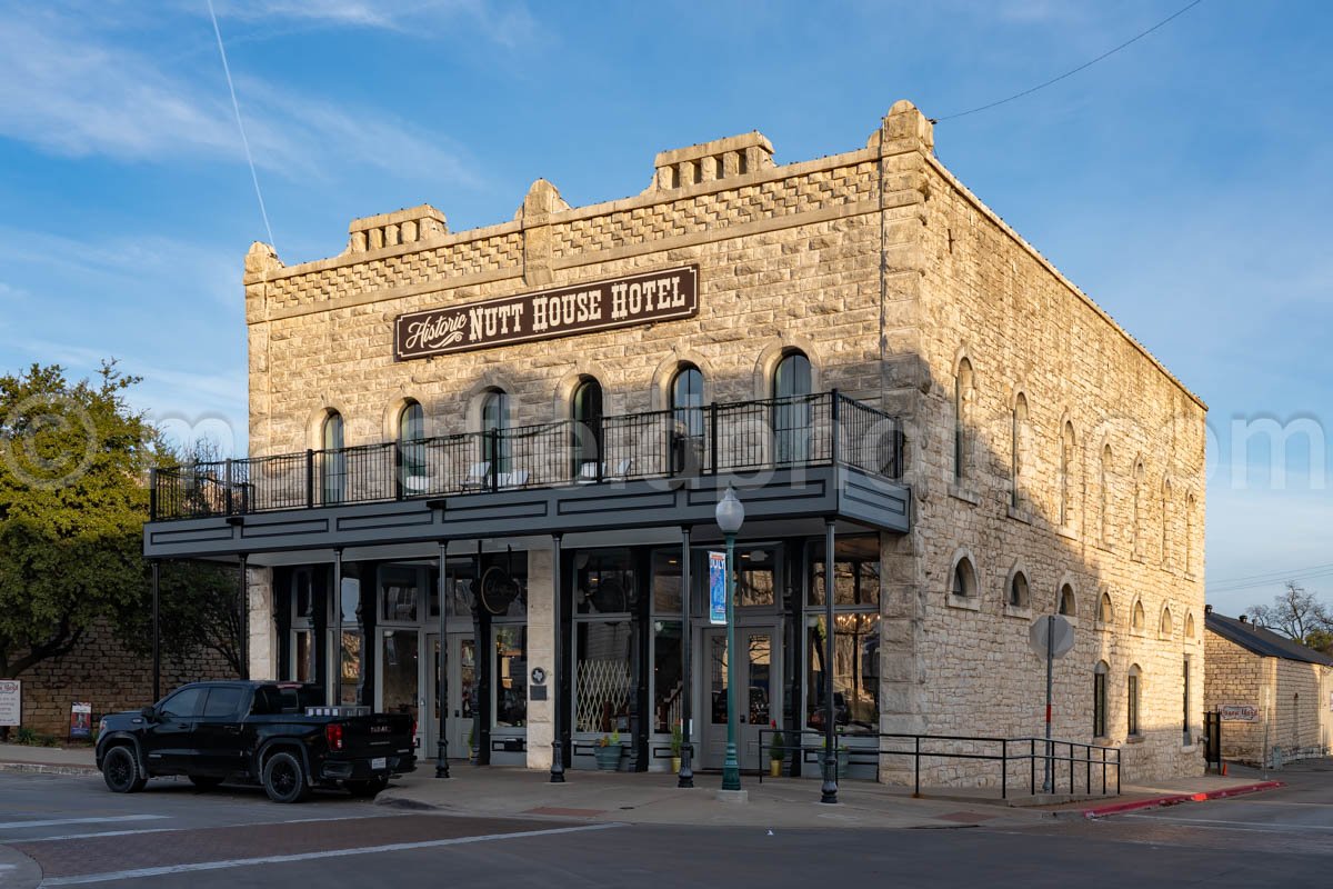 Historic Nutt Hotel in Granbury, Texas A4-28675