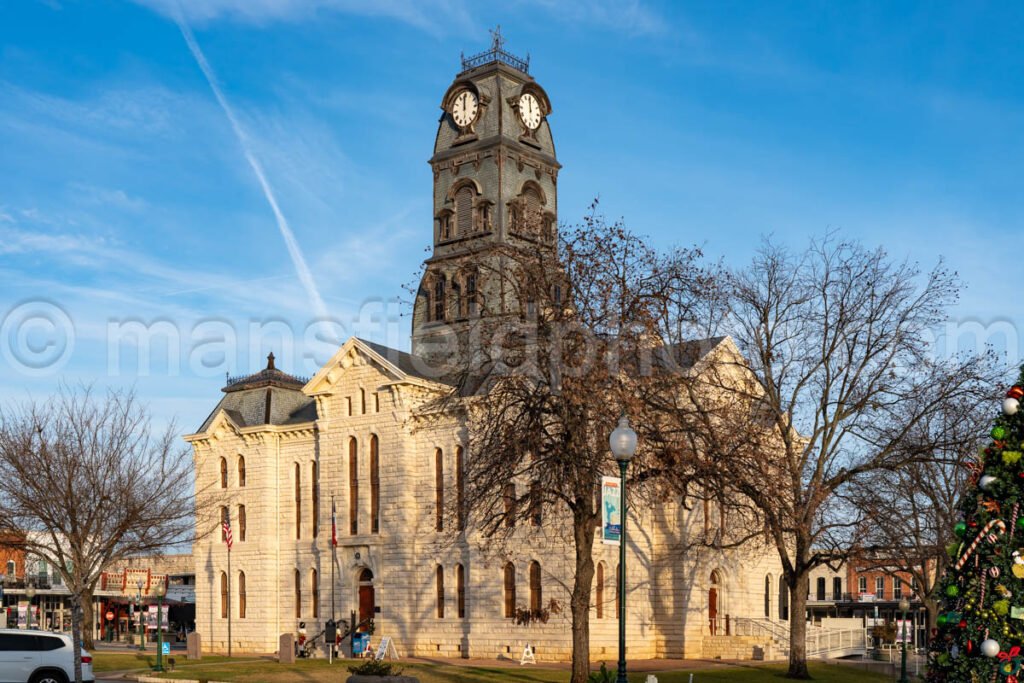 Granbury, Texas, Hood County Courthouse A4-28680 - Mansfield Photography