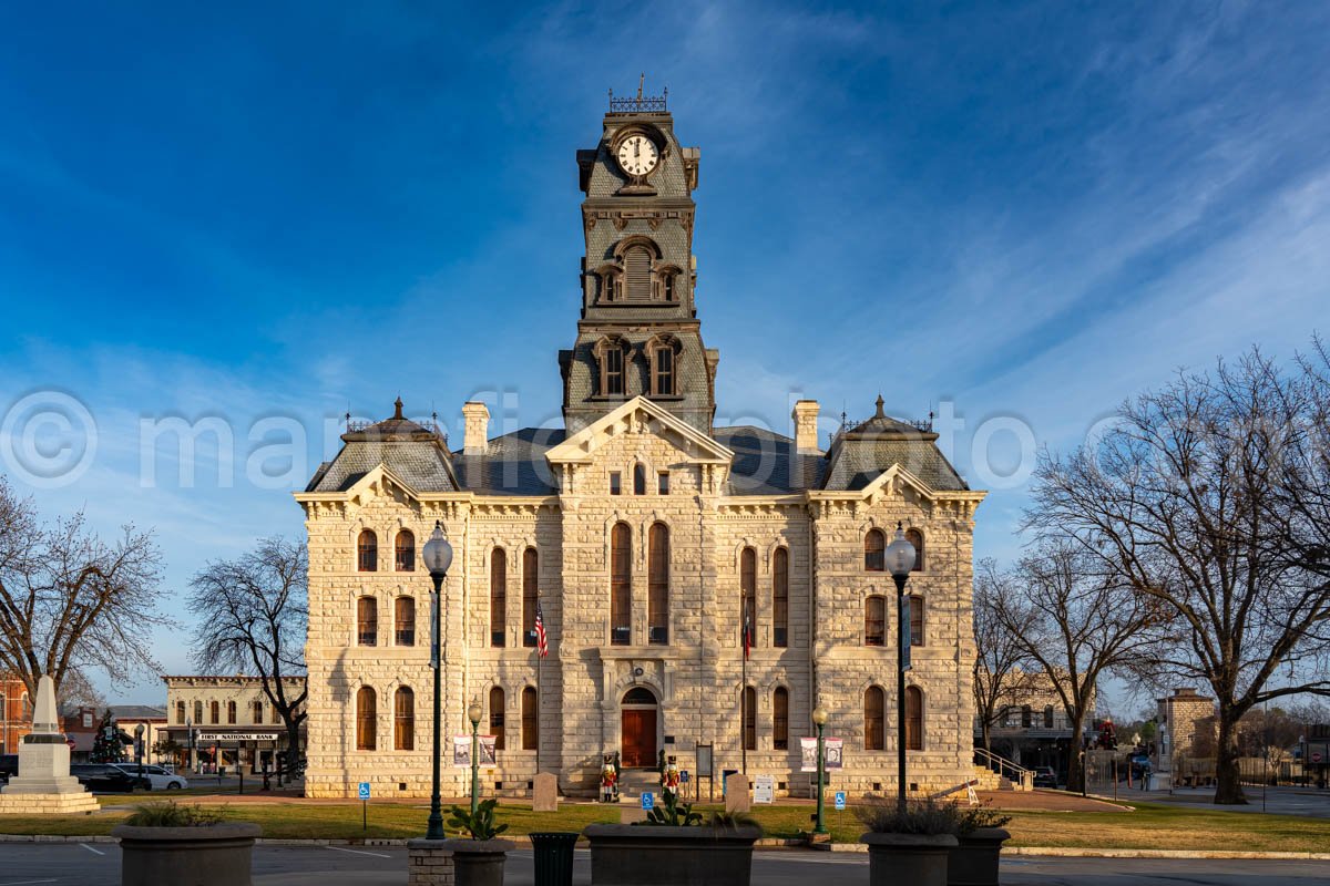 Granbury, Texas, Hood County Courthouse A4-28682