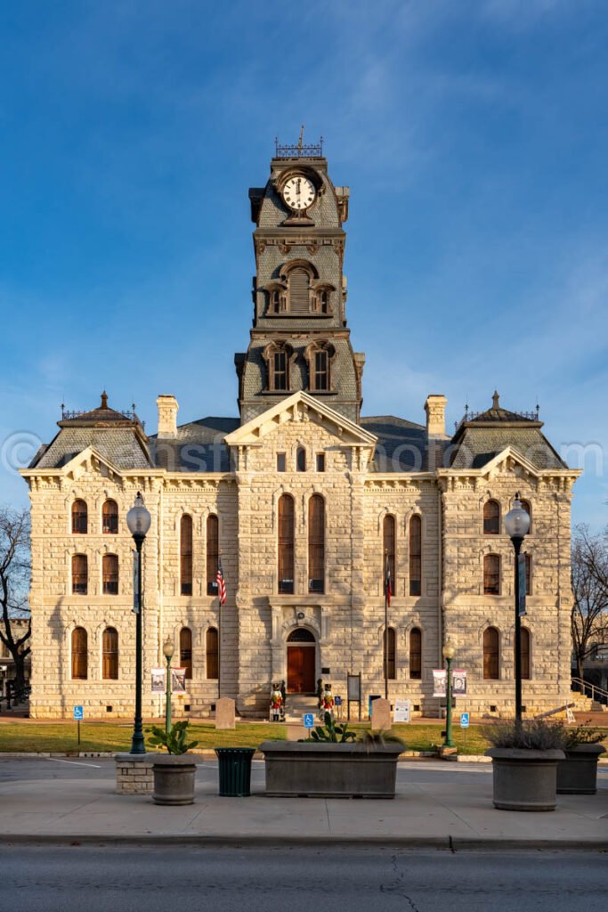 Granbury, Texas, Hood County Courthouse A4-28683 - Mansfield Photography