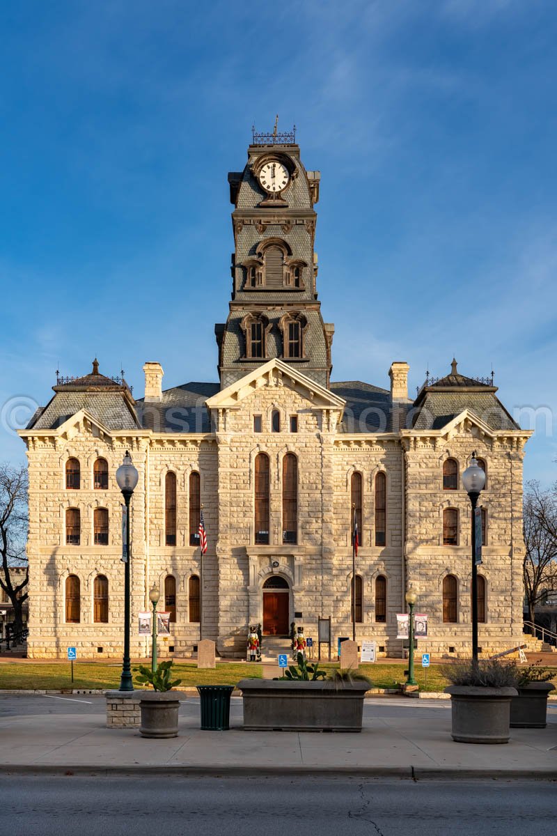 Granbury, Texas, Hood County Courthouse A4-28683