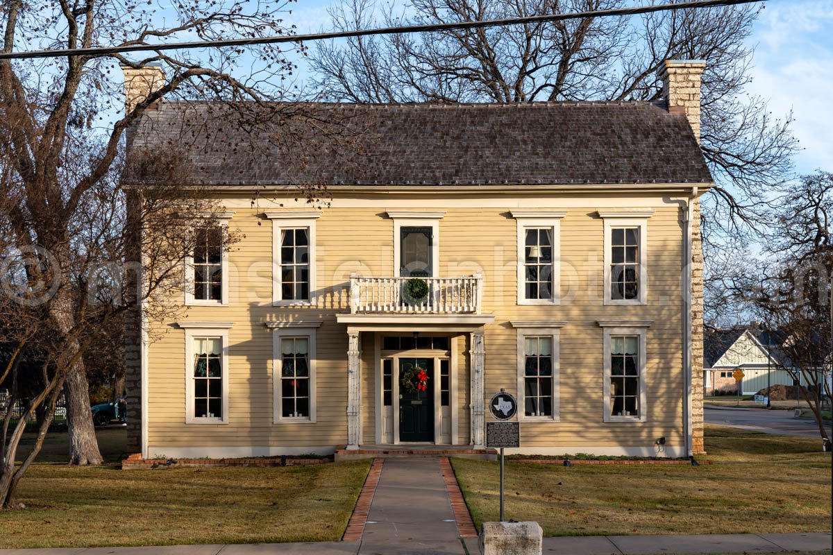 Historic David Nutt Home in Granbury, Texas A4-28693