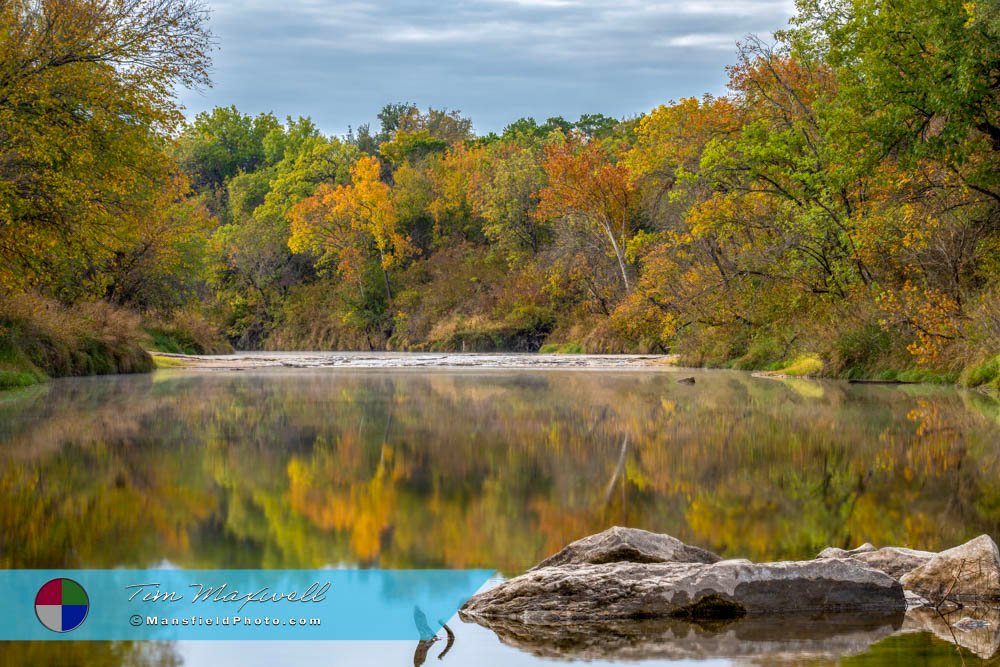 Autumn Reflection in Paluxy River