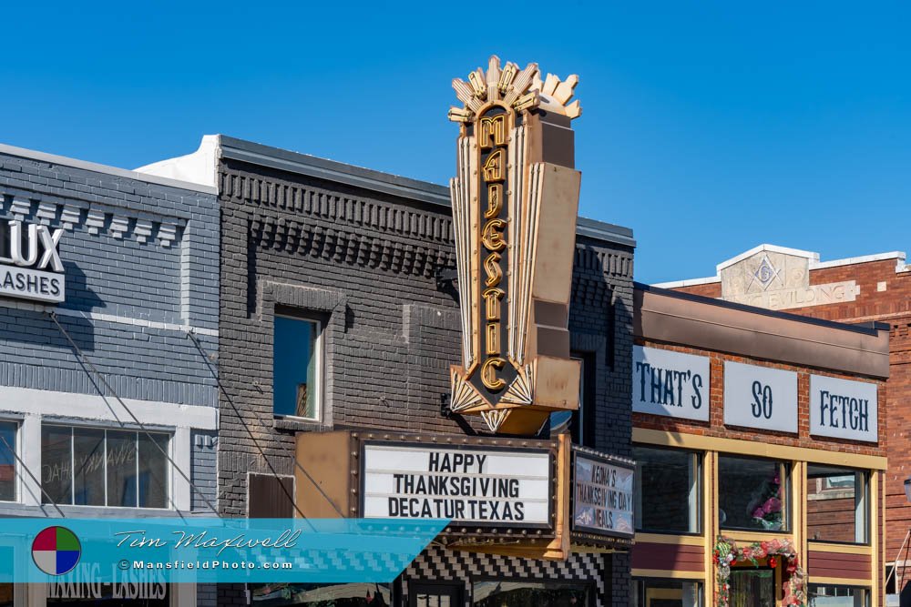 Majestic Theatre in Decatur, Texas