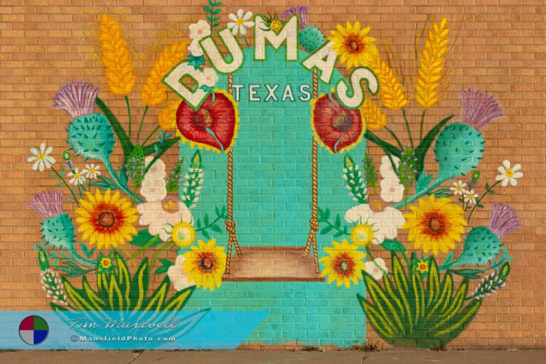 Mural in Dumas, Texas