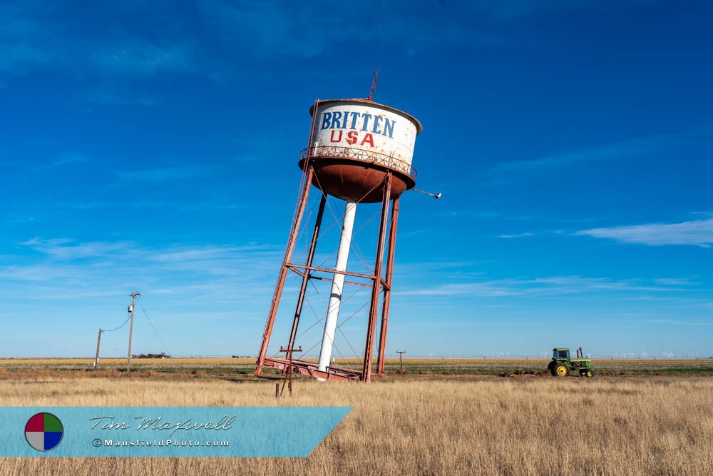 Leaning Tower of Texas in Groom, Texas