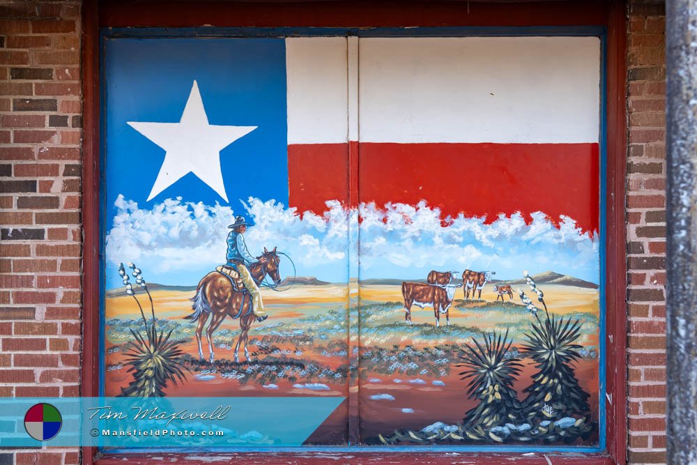 Mural in McLean, Texas