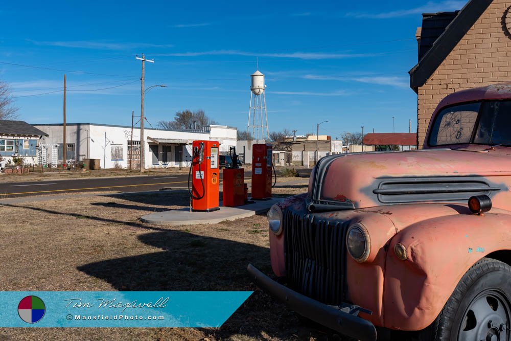 Old Route 66 in McLean, Texas