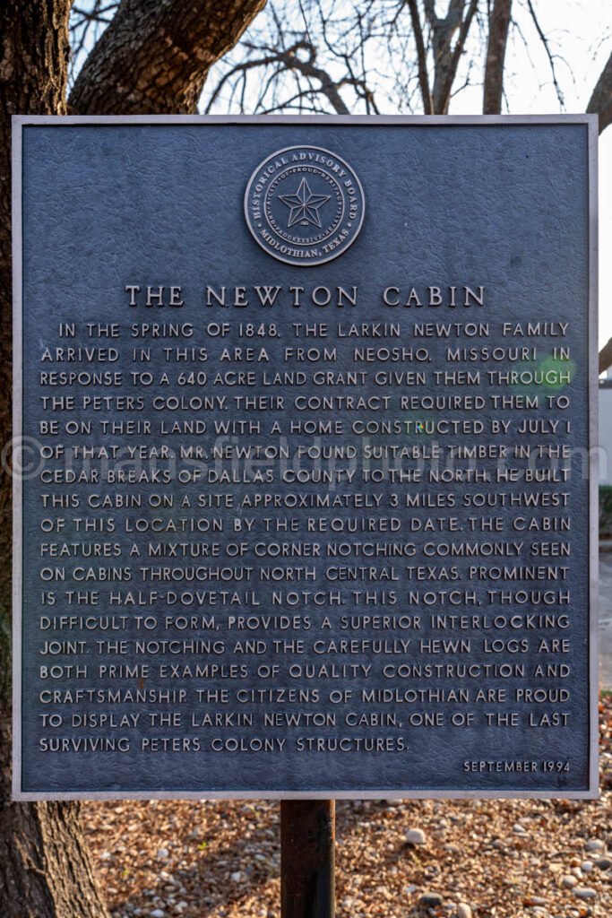 The Newton Cabin in Midlothian, Texas A4-28718 - Mansfield Photography