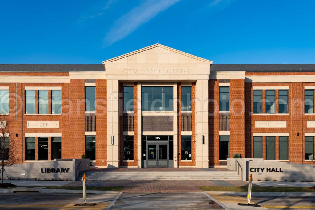 City Hall in Midlothian, Texas A4-28720 - Mansfield Photography