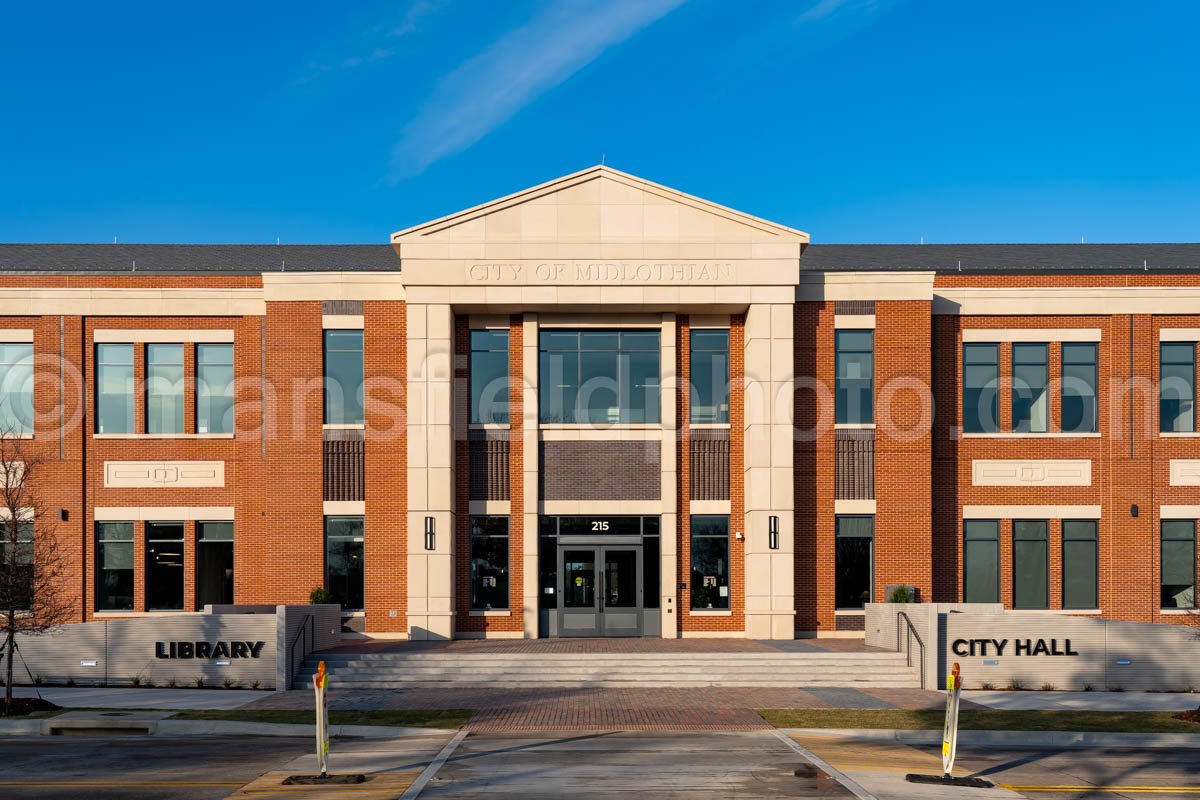 City Hall in Midlothian, Texas A4-28720