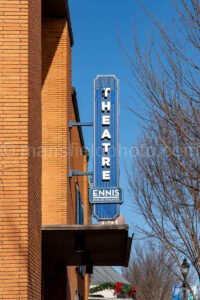 Theatre In Ennis, Texas A4-28778 - Mansfield Photography