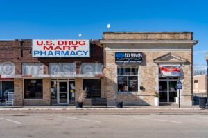 Historic Farmer'S And Merchants State Bank In Ferris, Texas A4-28797 - Mansfield Photography