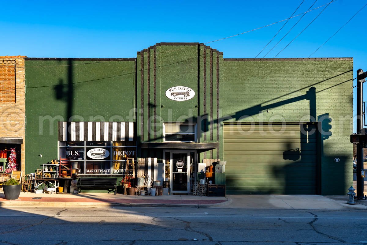 Bus Depot in Cleburne, Texas A4-28824