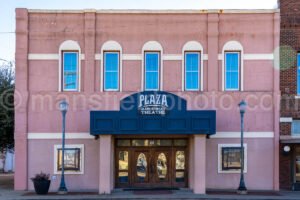 Plaza Theatre In Cleburne, Texas A4-28867 - Mansfield Photography