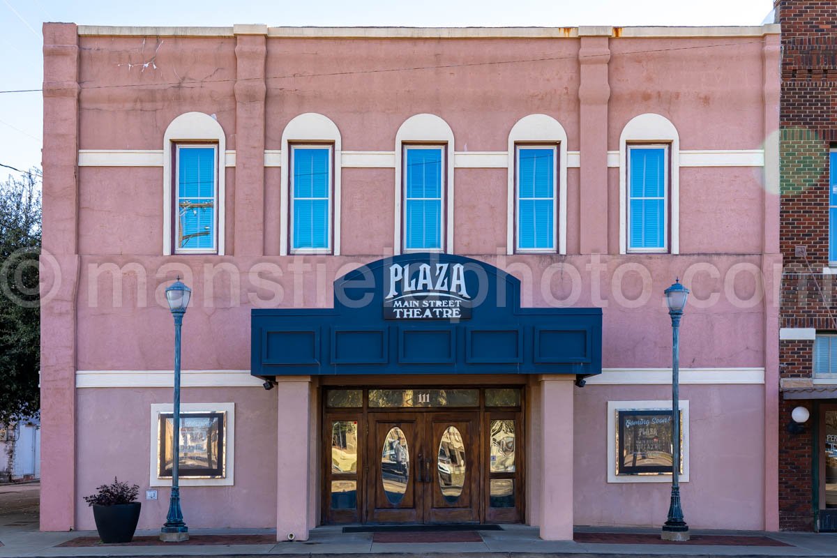 Plaza Theatre in Cleburne, Texas A4-28867