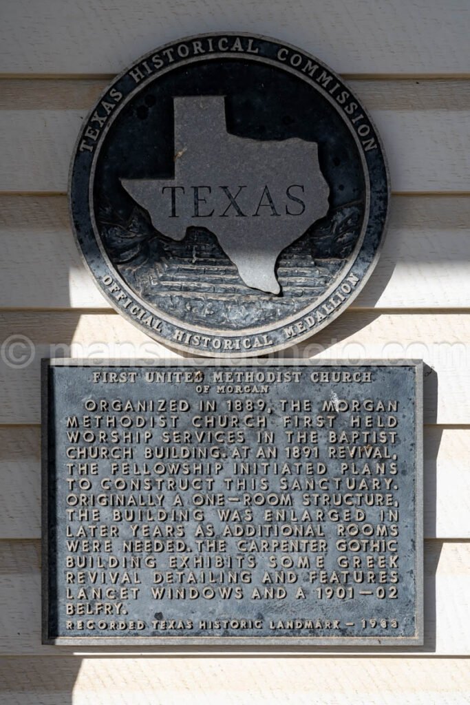 Methodist Church in Morgan, Texas A4-28880 - Mansfield Photography