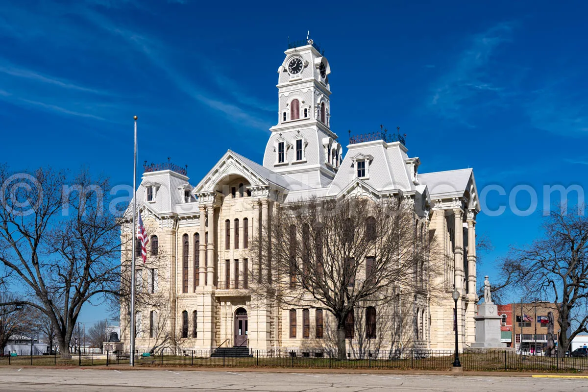 Hillsboro, Texas, Hill County Courthouse A4-28918