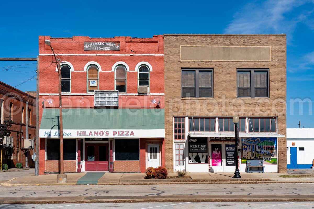 Old Majestic Theatre in Hillsboro, Texas A4-28932