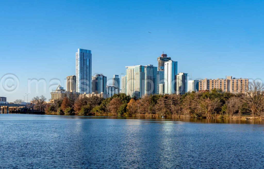 Cityscape in Austin, Texas A4-28963 - Mansfield Photography