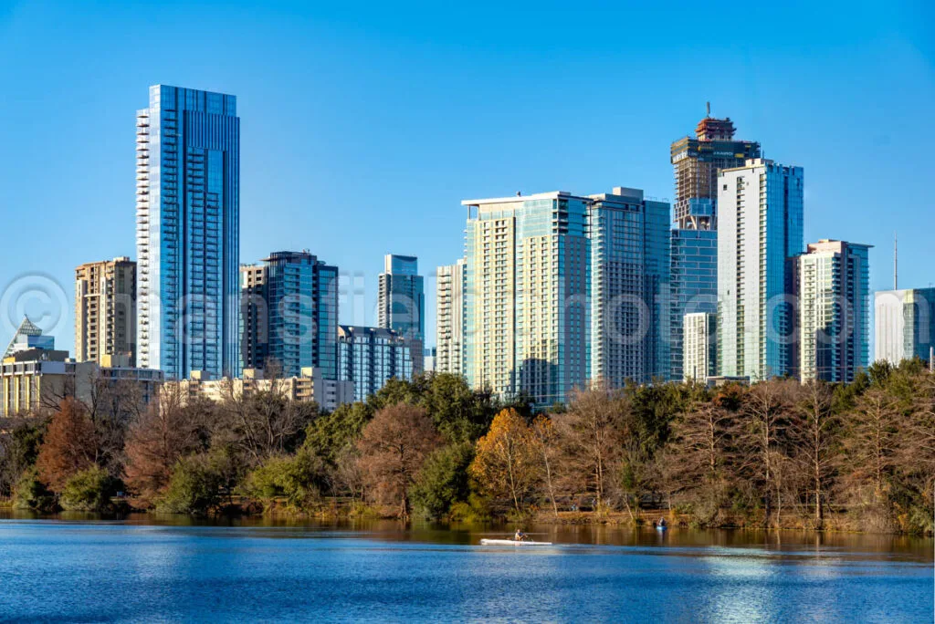 Cityscape in Austin, Texas A4-28965 - Mansfield Photography