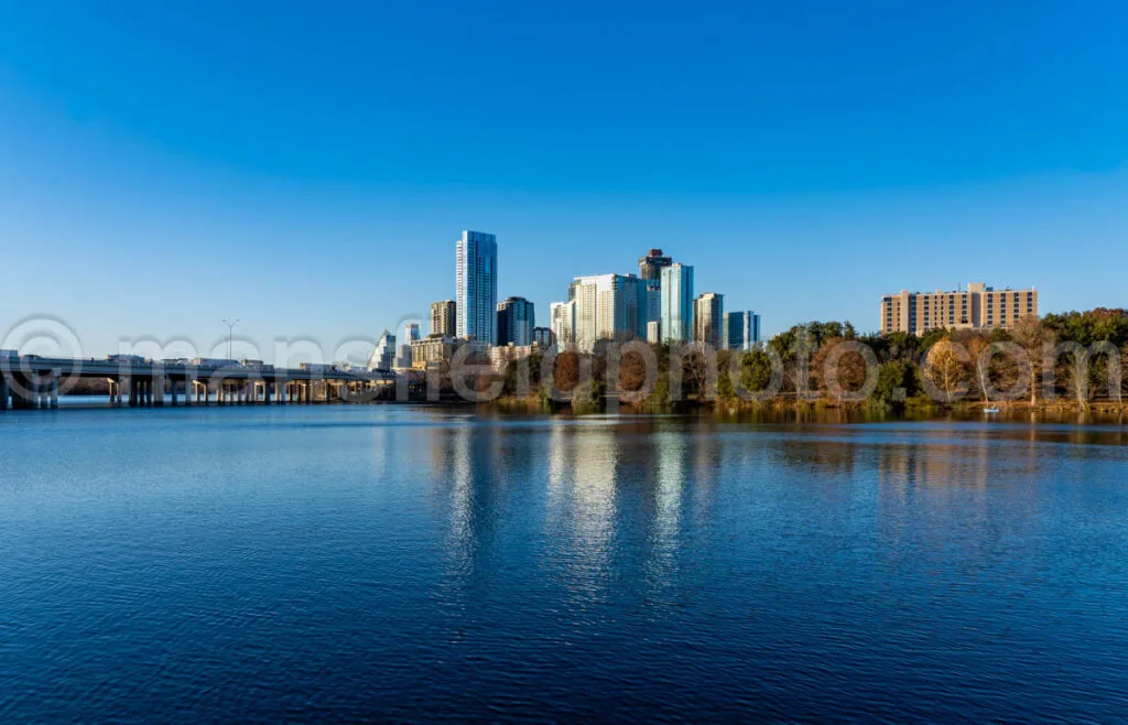 Cityscape in Austin, Texas A4-28970 - Mansfield Photography