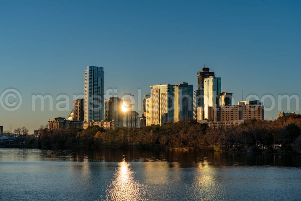 Cityscape in Austin, Texas A4-28987 - Mansfield Photography