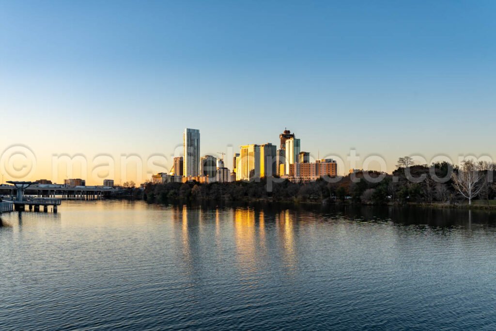 Cityscape in Austin, Texas A4-28998 - Mansfield Photography