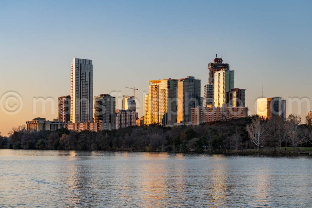 Cityscape in Austin, Texas A4-29001 - Mansfield Photography