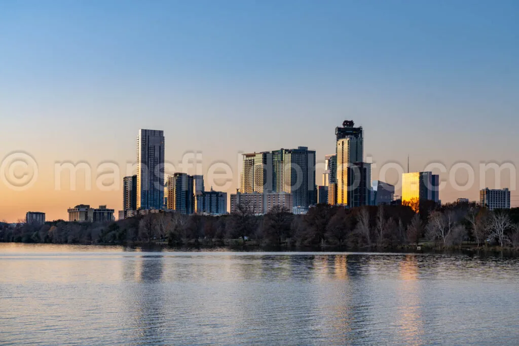 Cityscape in Austin, Texas A4-29005 - Mansfield Photography