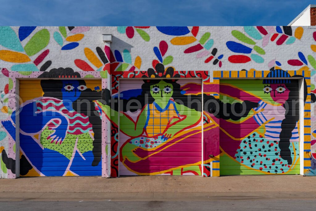 Mural in Fort Worth, Texas A4-29027 - Mansfield Photography