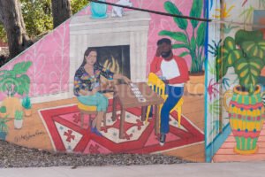 Mural In Fort Worth, Texas A4-29042 - Mansfield Photography