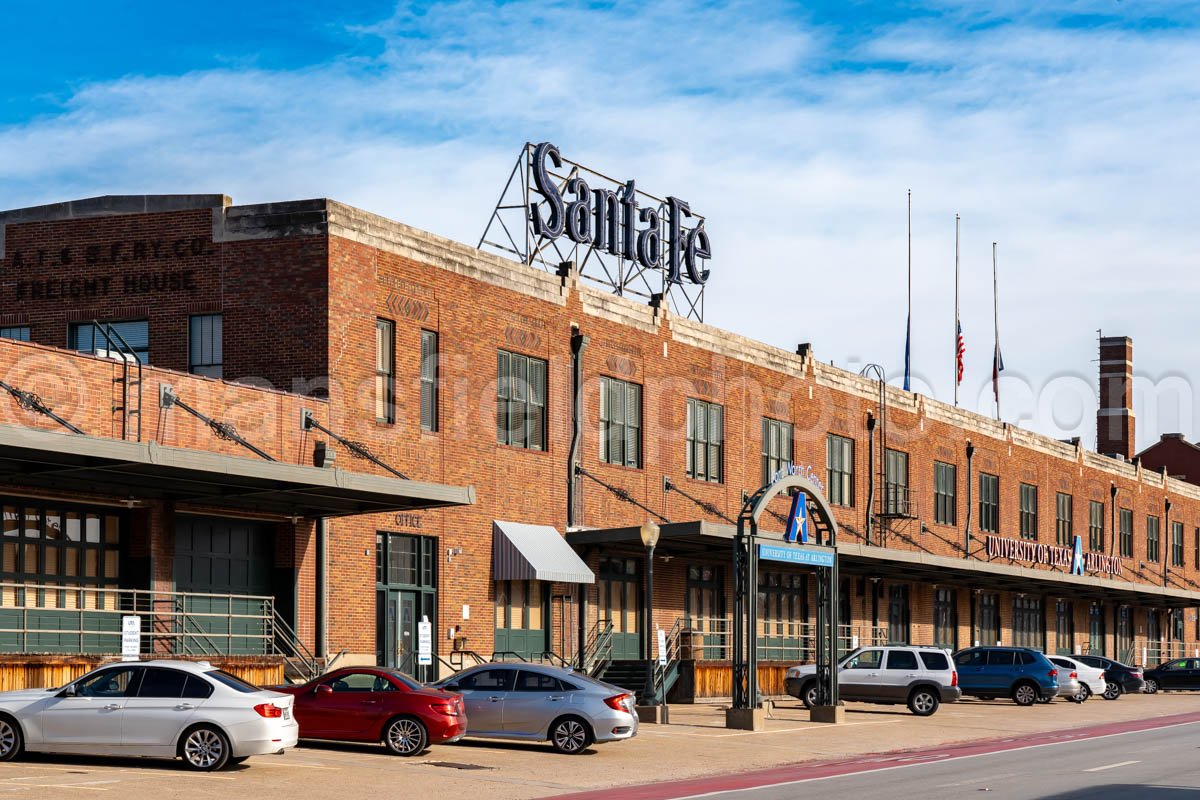 Santa Fe Railroad Fort Worth, Texas A4-29045