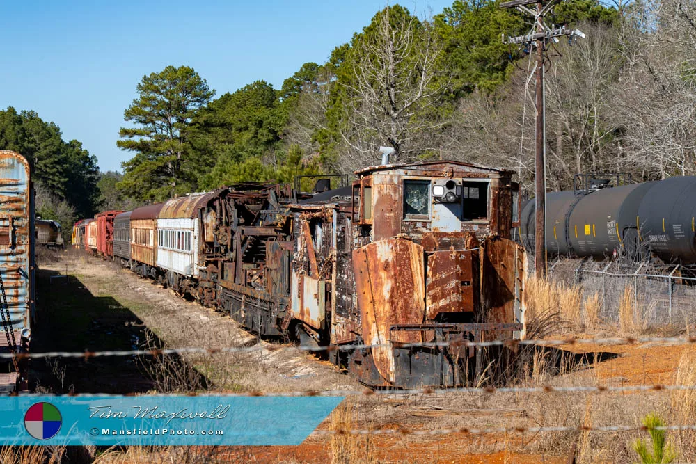 Waiting to be Restored at Texas State Railroad