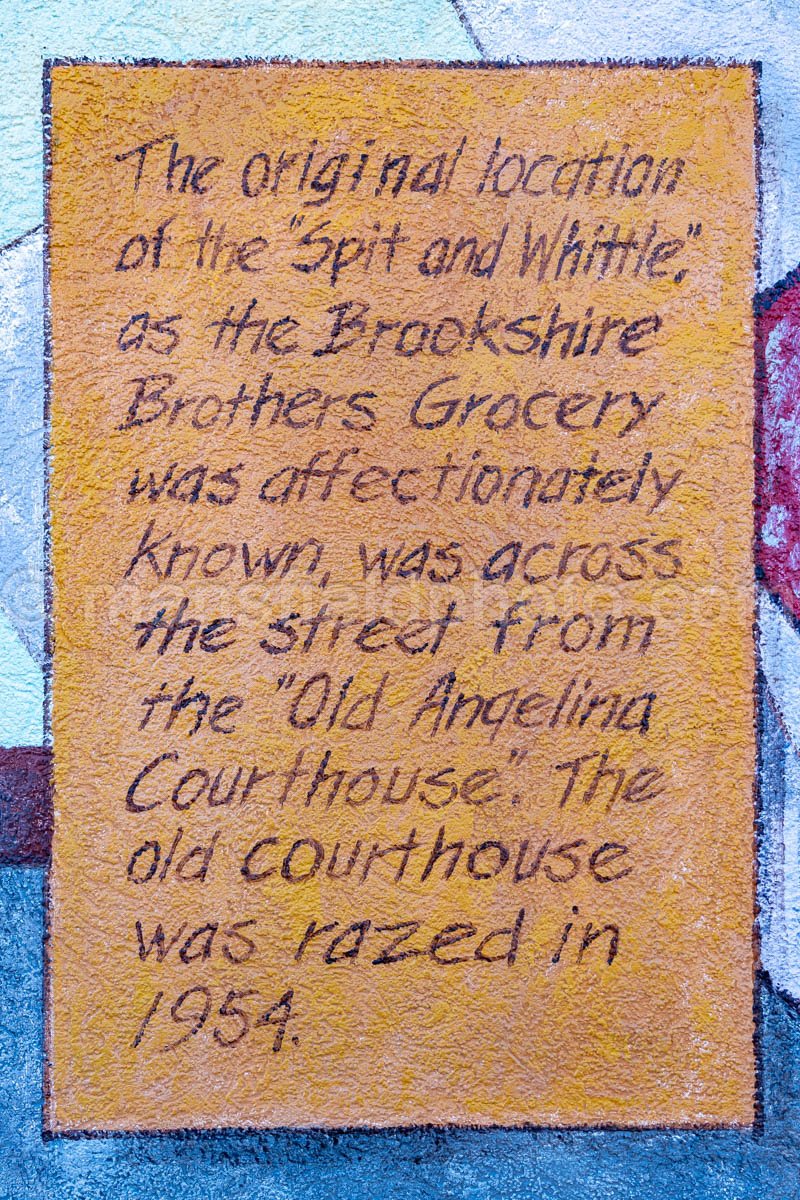 Brookshire Bros Mural in Lufkin, Texas A4-29451