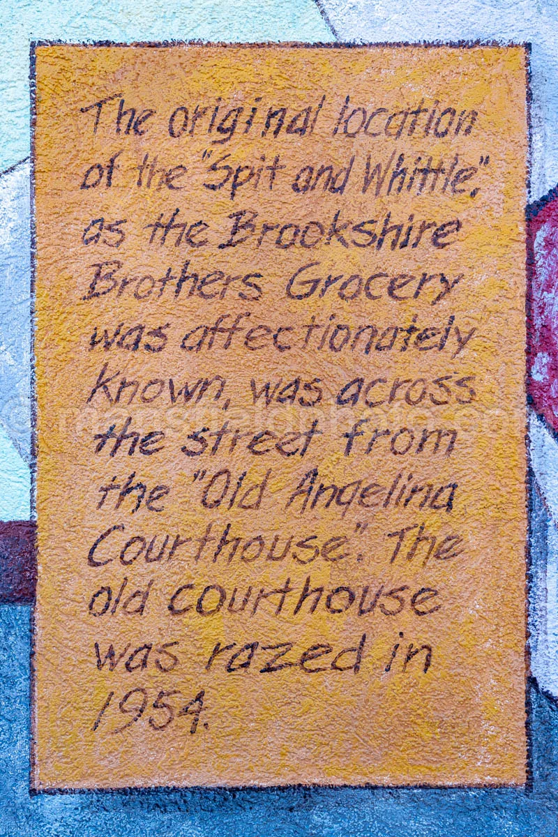 Brookshire Bros Mural in Lufkin, Texas A4-29451