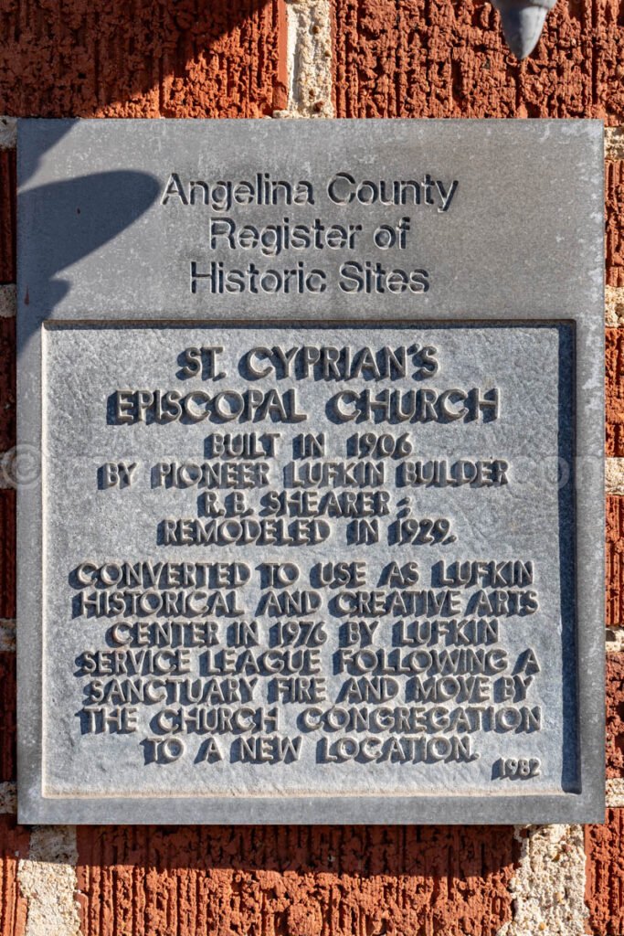 St Cyprian's Episcopal Church in Lufkin, Texas A4-29465 - Mansfield Photography