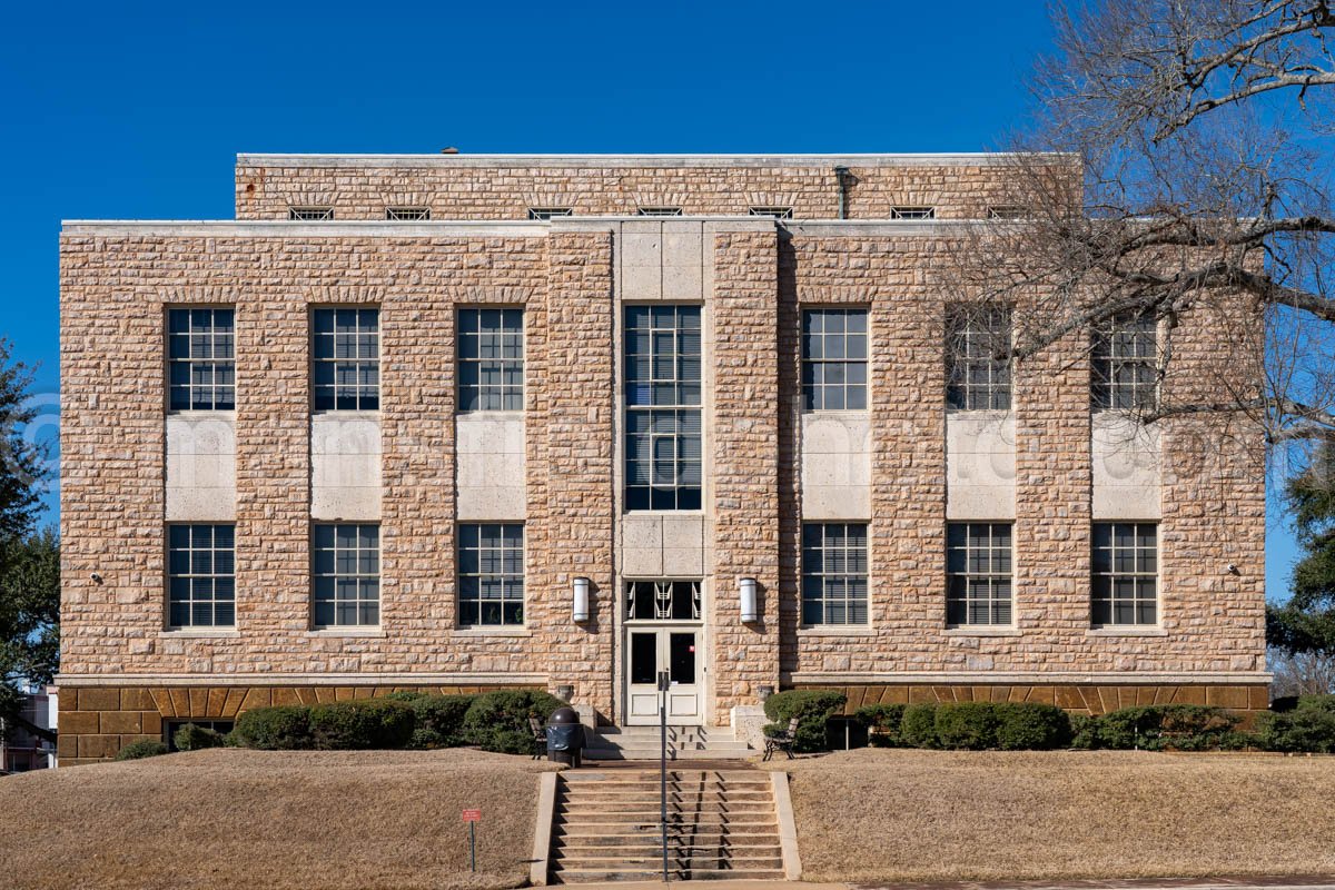 Rusk, Texas, Cherokee County Courthouse A4-29478