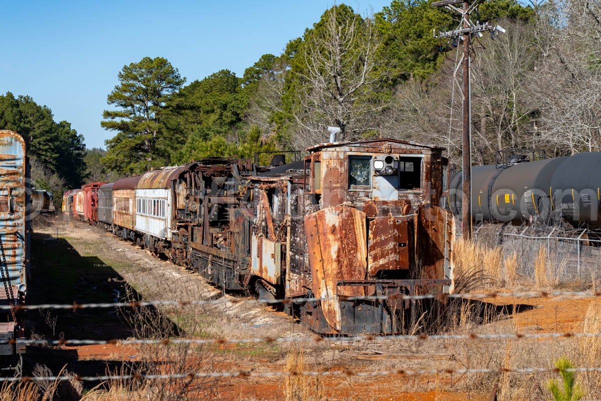 Texas State Railroad in Rusk, Texas A4-29486