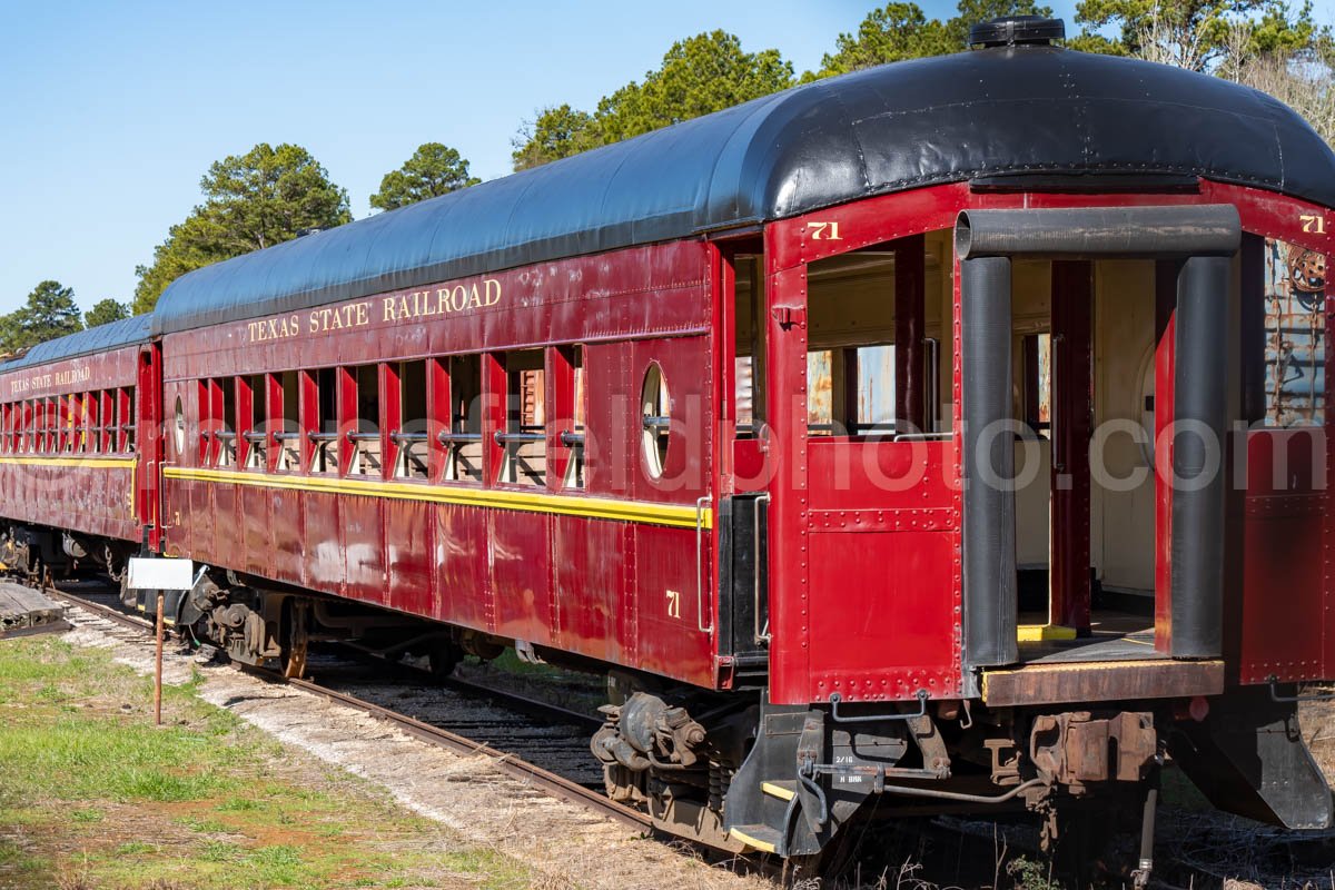 Texas State Railroad in Rusk, Texas A4-29488