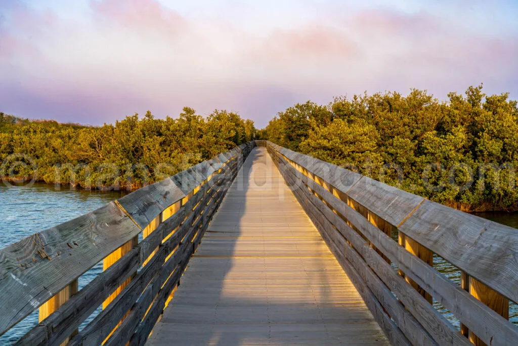 Boardwalk in South Padre Island, Texas A4-29662 - Mansfield Photography