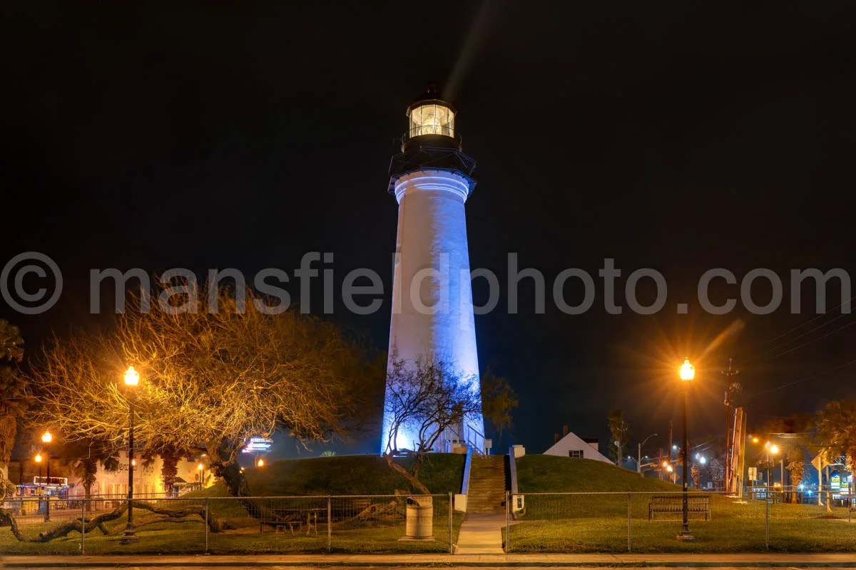 Lighthouse in Port Isabel, Texas A4-29706