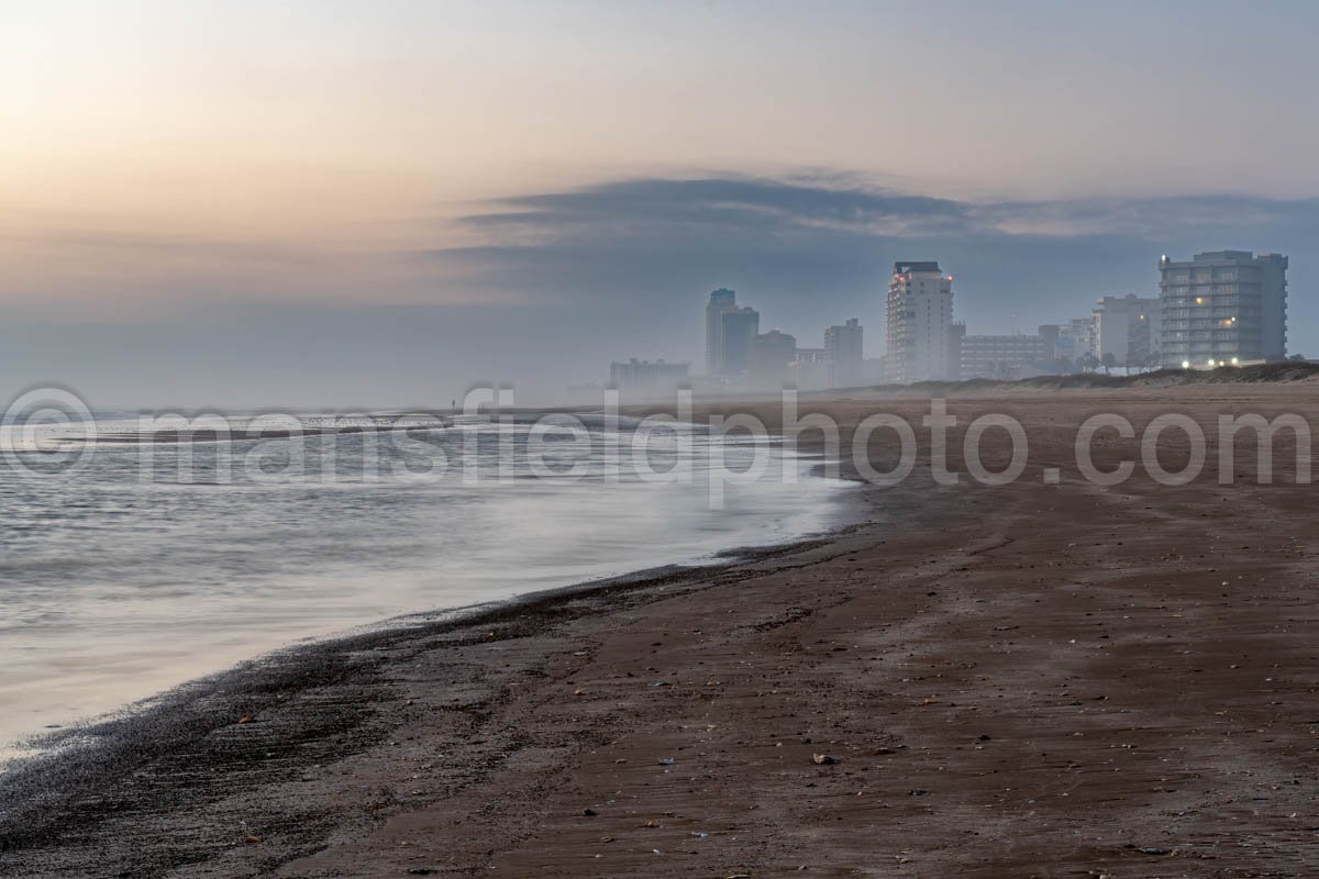 Morning at the Beach in South Padre Island, Texas A4-29743