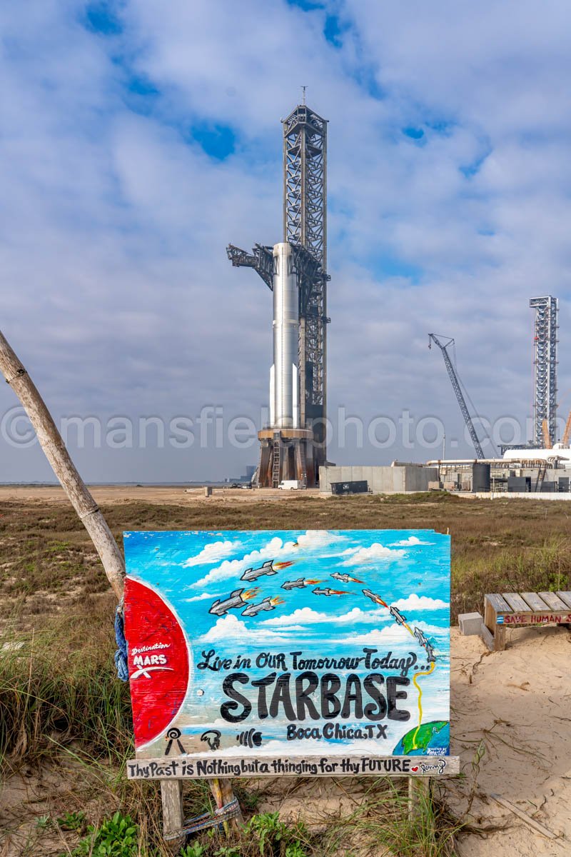 SpaceX Launchpad at Boca Chica A4-29856