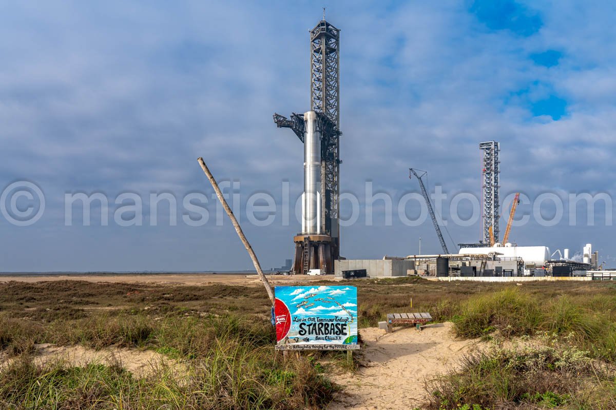 SpaceX Launchpad at Boca Chica A4-29861