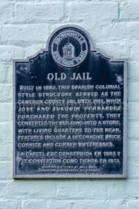 Old Jail In Brownsville, Texas A4-29898 - Mansfield Photography
