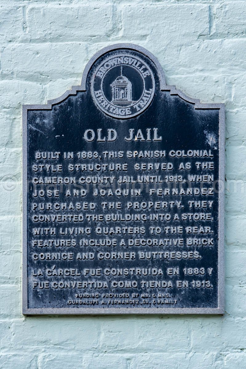 Old Jail in Brownsville, Texas A4-29898