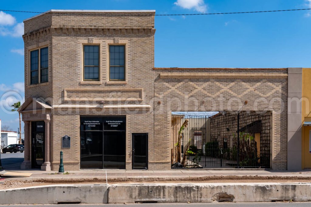 Old Bank in La Feria, Texas A4-29982 - Mansfield Photography