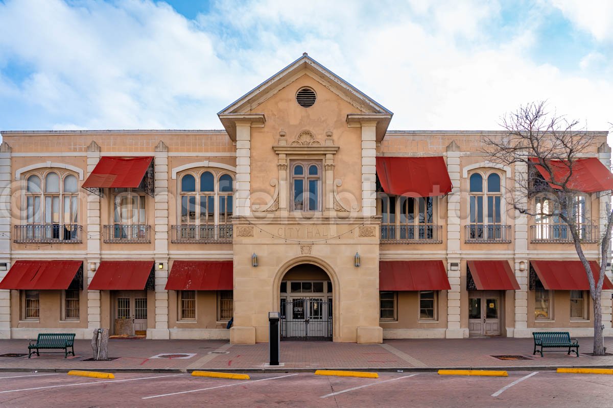 Old City Hall in Laredo, Texas A4-30118